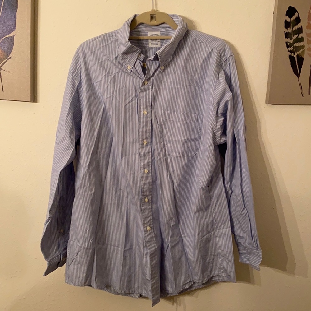 Brooks Brothers Original Polo Shirt Long Sleeve Button Up